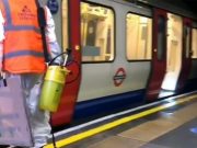 Banksy Tags Circle Line Train Banksy | Circle Line