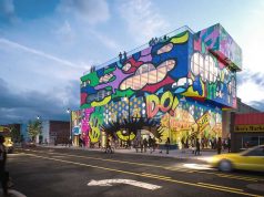 Artists Denial & Sheefy McFly to Paint Glass Mural Glass Mural | Detroit