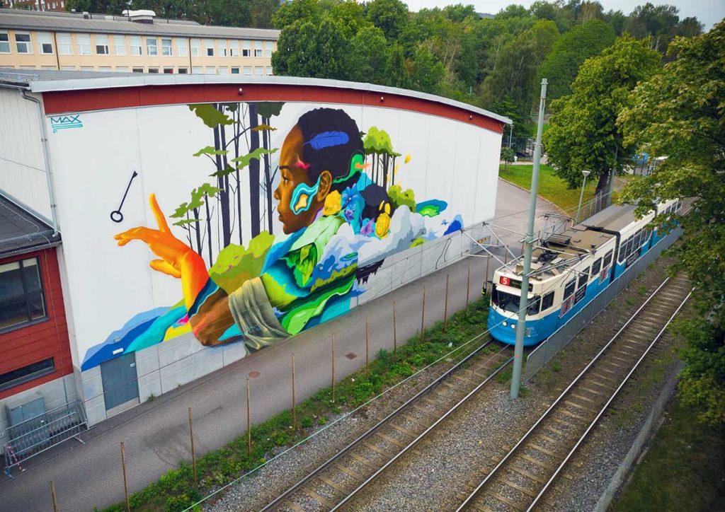 Max Sansing Sweden Mural