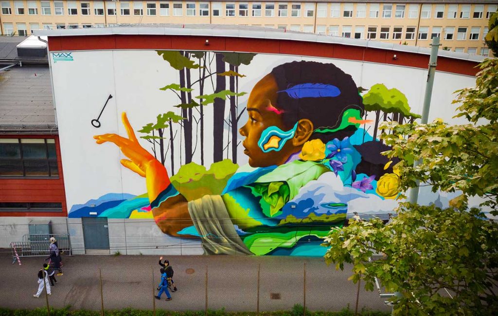 Max Sansing Sweden Mural