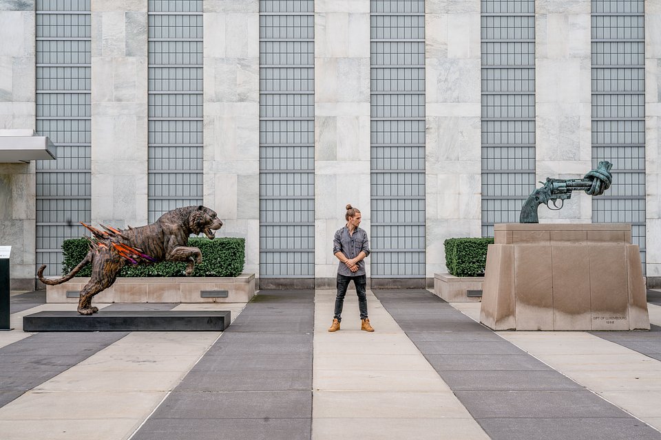 Sonny Bronze Tiger at UN